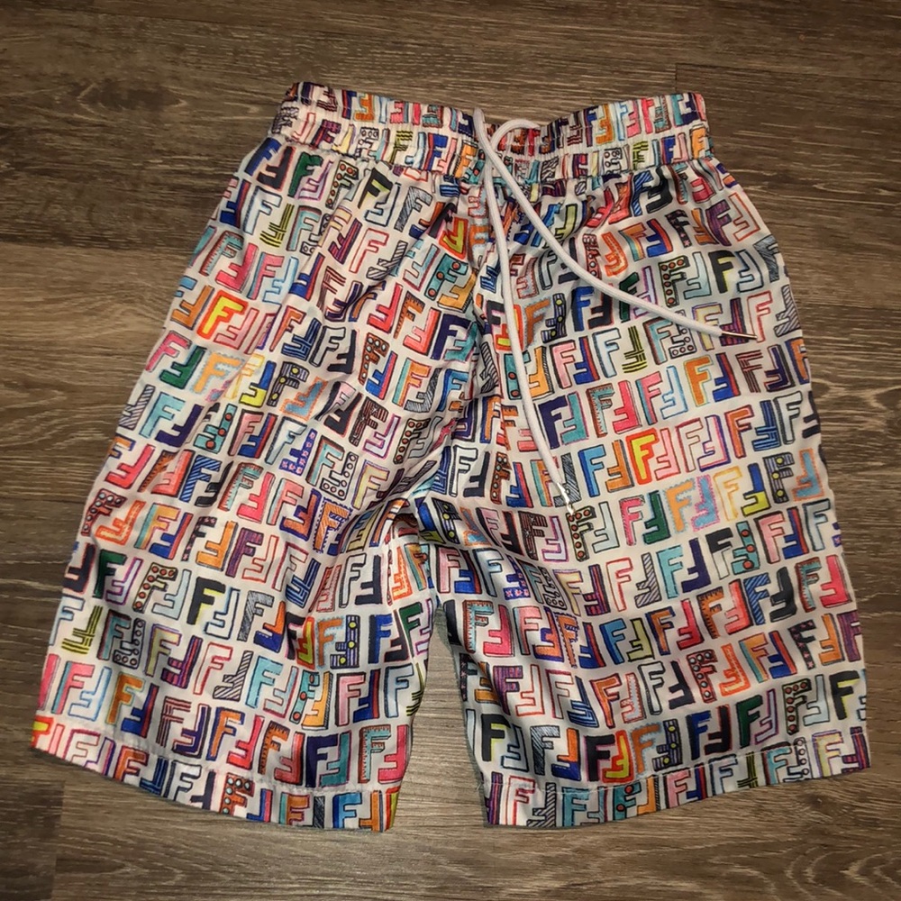 Rich boys Fendi Youth boys shorts
